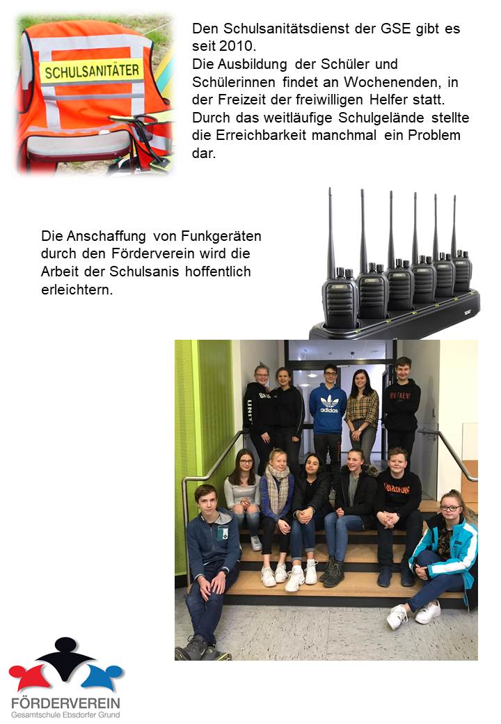 Schulsanitäter