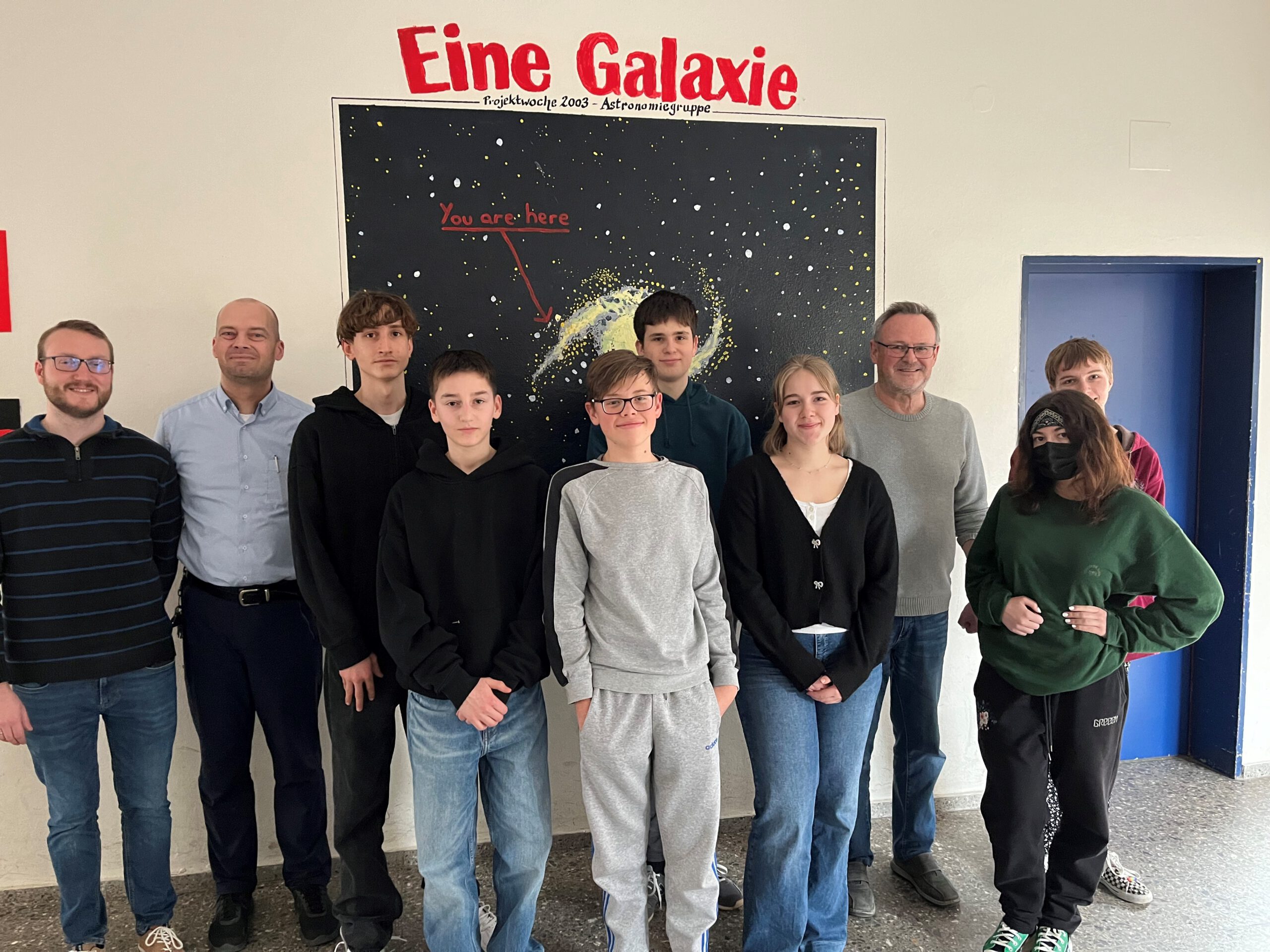 Langzeit-Projekt an der Gesamtschule Ebsdorfer Grund <br>      Schüler ergründen unser Sonnensystem 