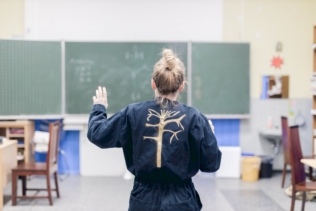 Hessisches Landestheater Marburg zu Besuch in der GSE